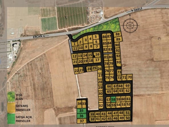 Anfora Iskele Site Plan. Ucanok 1